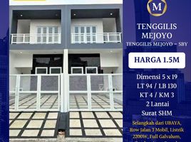 4 Habitación Casa en venta en Tenggilis Mejoyo, East Jawa, Tenggilis Mejoyo