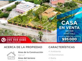 3 Habitación Casa en venta en Imbabura, Ambuqui, Ibarra, Imbabura