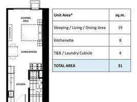 Appartement Studio à vendre à Pasig City, Metro Manila, Pasig City, Eastern District, Metro Manila, Philippines