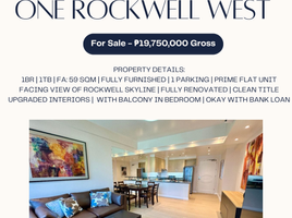 1 Bedroom Condo for sale at One Rockwell, Makati City