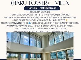 3 Bedroom Apartment for sale in Uptown Mall - Uptown Bonifacio, Makati City, Makati City