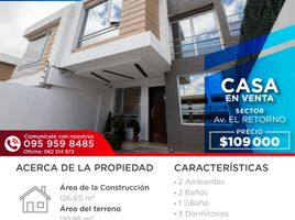 4 chambre Villa for sale in Imbabura, San Miguel De Ibarra, Ibarra, Imbabura