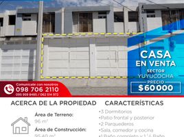 3 Habitación Casa en venta en Imbabura, San Miguel De Ibarra, Ibarra, Imbabura