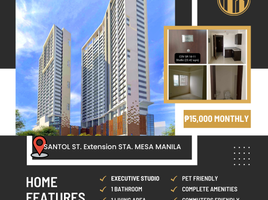 Studio Apartment for sale in V. Mapa LRT-2, Sampaloc, Sampaloc