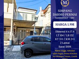 4 Bedroom Villa for sale in Lakarsantri, East Jawa, Lakarsantri, Surabaya, East Jawa, Indonesia