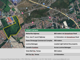  Terreno (Parcela) en venta en Santo Tomas, Batangas, Santo Tomas