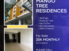 Studio Apartment for sale at Mango Tree Residences, San Juan City