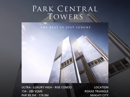 3 Bedroom Condo for sale at Park Central Towers, Makati City