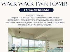 3 Schlafzimmer Wohnung zu verkaufen in Mandaluyong City, Metro Manila, Mandaluyong City, Eastern District, Metro Manila, Philippinen
