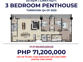 3 Bedroom Condo for sale at Park McKinley West, Taguig City