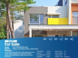 3 Habitación Casa en venta en Kelapa Gading, Jakarta, Kelapa Gading, Jakarta Utara, Jakarta