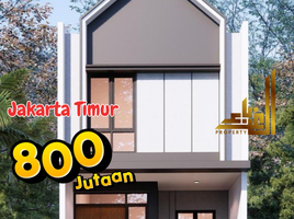 2 Kamar Townhouse for sale in MRT Station, Jakarta, Pasar Rebo, Jakarta Timur, Jakarta