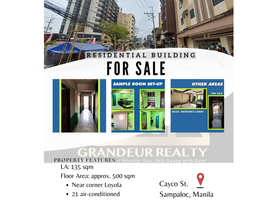  Apartment for sale in Sampaloc, Manila, Sampaloc