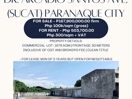 Terrain à vendre à Paranaque City, Metro Manila, Paranaque City, Southern District, Metro Manila