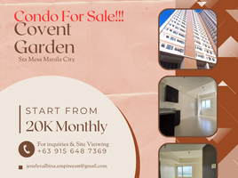 Studio Apartment for sale at COVENT GARDEN, Sampaloc