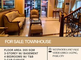  Townhouse for sale in Pasig City, Eastern District, Pasig City