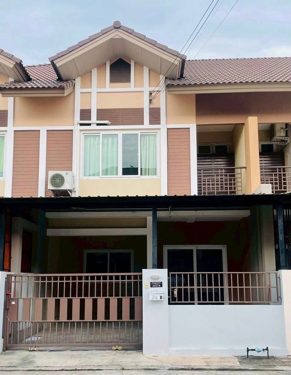 3 Bedroom Townhouse For Rent At Censiri Town Laem Chabang