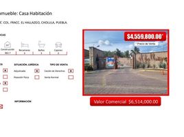 3 Schlafzimmer Haus zu verkaufen in Nealtican, Puebla, Nealtican