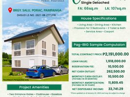 2 chambre Maison for sale in Porac, Pampanga, Porac