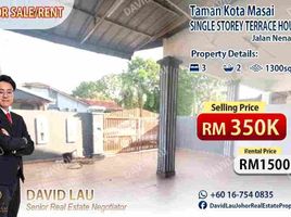 3 chambre Maison for rent in Johor Bahru, Johor, Plentong, Johor Bahru