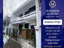 4 Kamar Rumah for sale in Surabaya, East Jawa, Rungkut, Surabaya