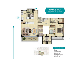 3 Habitación Apartamento en venta en Delamar, Barranquilla, Atlantico