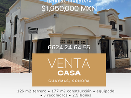 3 Schlafzimmer Villa zu verkaufen in Guaymas, Sonora, Guaymas
