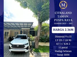 3 Bedroom House for sale in Surabaya, East Jawa, Lakarsantri, Surabaya