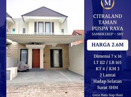 4 Bedroom Villa for sale in Surabaya, East Jawa, Lakarsantri, Surabaya