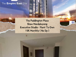 Studio Condo for sale in Shaw Boulevard MRT-3, Mandaluyong City, Mandaluyong City