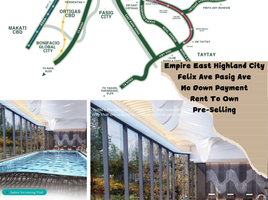 Condominium Studio à vendre à Pasig City, Metro Manila, Pasig City, Eastern District, Metro Manila