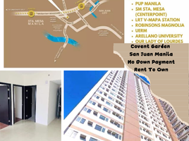 Studio Condominium à vendre à COVENT GARDEN., Sampaloc