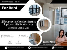 2 Bedroom Apartment for rent in Uptown Mall - Uptown Bonifacio, Makati City, Makati City