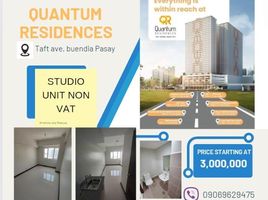 Studio Condo for sale at Quantum Residences, Pasay City, Southern District