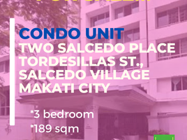 3 Schlafzimmer Wohnung zu verkaufen in Makati City, Metro Manila, Makati City, Southern District, Metro Manila