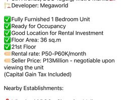 1 Bedroom Condo for rent in Uptown Mall - Uptown Bonifacio, Makati City, Makati City