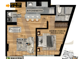 1 Habitación Apartamento en venta en Lima, Lima, Surquillo, Lima