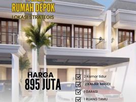 2 Kamar Rumah for sale in Sawangan, West Jawa, Sawangan