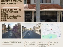 4 Habitación Casa en venta en Gustavo A Madero, Ciudad de México, Gustavo A Madero