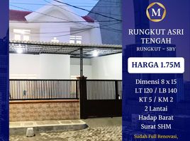 5 Kamar Rumah for sale in Surabaya, East Jawa, Rungkut, Surabaya