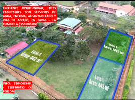  Terreno (Parcela) en venta en Valle Del Cauca, La Cumbre, Valle Del Cauca