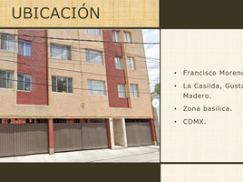 2 Habitación Apartamento en venta en Gustavo A Madero, Ciudad de México, Gustavo A Madero