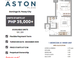 1 Bedroom Condo for sale in Vito Cruz LRT-1, Malate, Pasay City