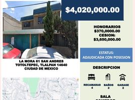 4 Schlafzimmer Haus zu verkaufen in Alvaro Obregon, Mexico City, Alvaro Obregon