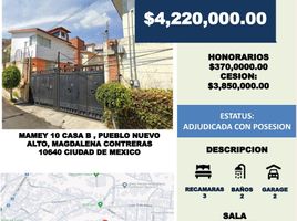 3 Schlafzimmer Villa zu verkaufen in Miguel Hidalgo, Mexico City, Miguel Hidalgo
