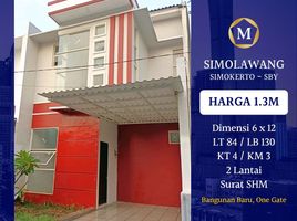 4 Kamar Rumah for sale in Semampir, Surabaya, Semampir