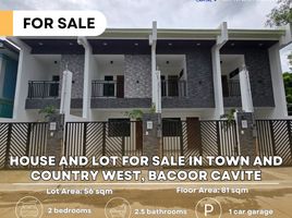 2 Bedroom Townhouse for sale in Bacoor City, Cavite, Bacoor City