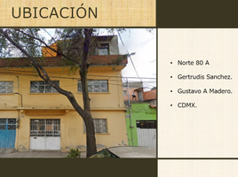 3 Schlafzimmer Haus zu verkaufen in Gustavo A Madero, Mexico City, Gustavo A Madero