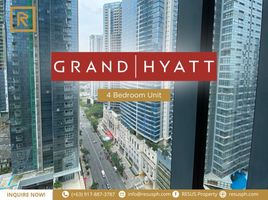 4 Schlafzimmer Wohnung zu verkaufen im Grand Hyatt Manila Residences, Makati City