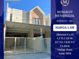 4 Kamar Rumah for sale in Gunung Anyar, Surabaya, Gunung Anyar